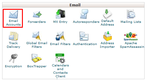 Hướng dẫn tạo email trên hosting cPanel