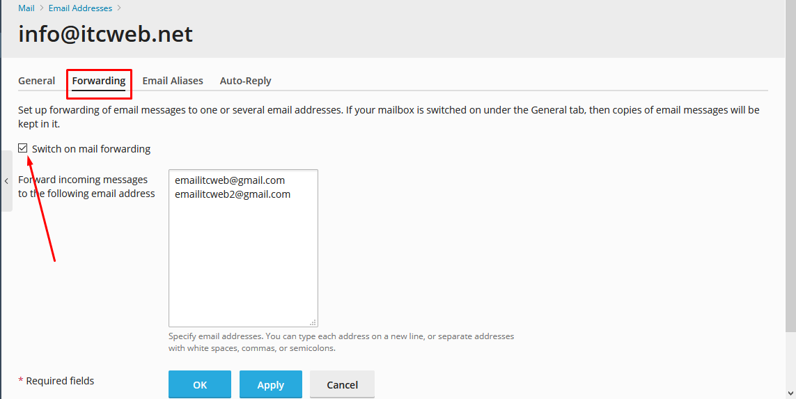 tab-forwarding