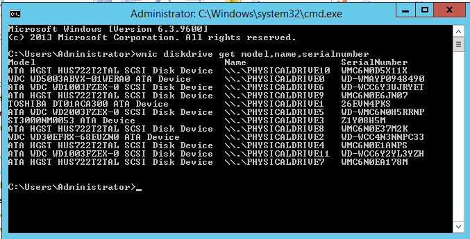 wmic-diskdrive